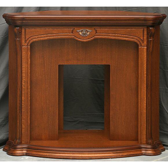 Портал для камина  «Алези» П1.350.0.26 (П350.26), Материал: массив дуба, Цвет: Античная бронза (IMG_3845-kopiya.jpg) Портал для камина  «Алези» П1.350.0.26 (П350.26), Материал: массив дуба, Цвет: Античная бронза