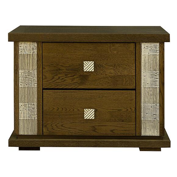 Тумба прикроватная «Тунис» П6.343.1.04 (П344.04), Цвет: Медовый с золочением