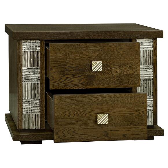 Тумба прикроватная «Тунис» П6.343.1.04 (П344.04), Цвет: Медовый с золочением