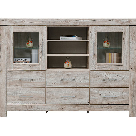 Шкаф «Гранде» П6.606.0.07 (П606.07), Материал: ЛДСП, Цвет: Дуб Юкон