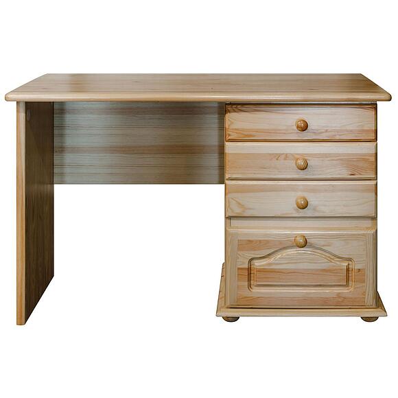 Стол письменный «Лотос» БМ2.701.2.46(2074), Материал: массив сосны, Цвет: Сосна натуральная