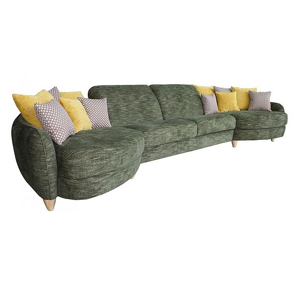 Угловой диван «Бали» (4L/R.30М.4R/L), Материал: ткань, Группа ткани: 20 группа