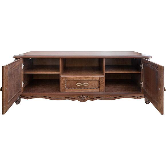 Тумба ТВ «Алези» П1.350.0.02 (П350.02), Материал: массив дуба, Цвет: Табак (35002-2.jpg) Тумба ТВ «Алези» П1.350.0.02 (П350.02), Материал: массив дуба, Цвет: Табак