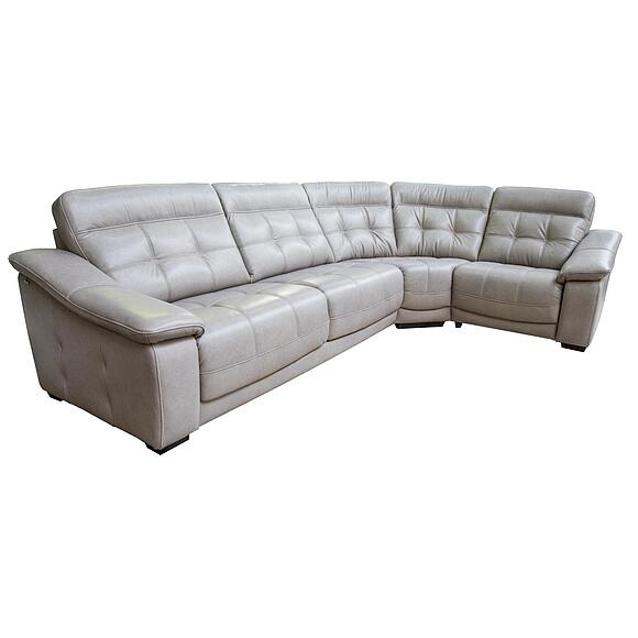 Угловой диван «Мирано» (3mL/R901R/L), Материал: натуральная кожа, Группа ткани: 150 группа