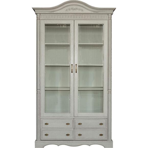 Шкаф книжный 2д «Паола» БМ2.671.2.20(2151), Материал: массив дуба, Цвет: Розовый пепел (Paola_2151_rozovii_pepel_2.jpg) Шкаф книжный 2д «Паола» БМ2.671.2.20(2151), Материал: массив дуба, Цвет: Розовый пепел