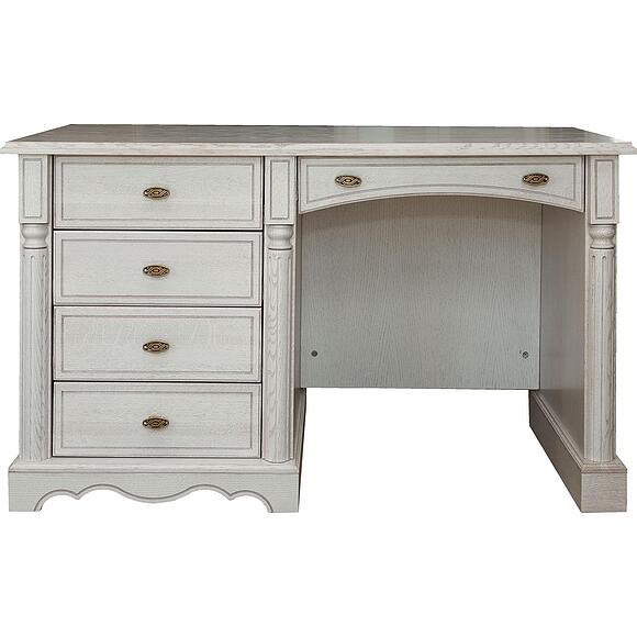 Стол письменный «Паола» БМ2.671.2.46/-01(2170/2170-01), Материал: массив дуба, Цвет: Розовый пепел