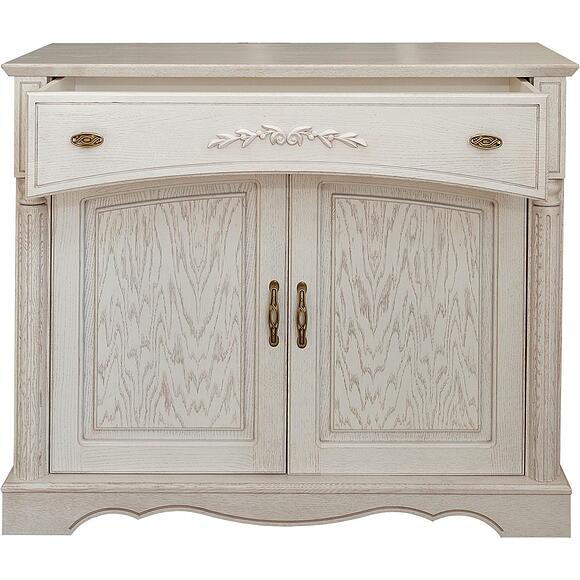 Тумба «Паола» БМ2.671.3.73(2173), Материал: массив дуба, Цвет: Розовый пепел