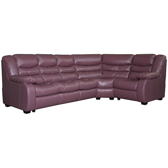 Угловой диван «Манчестер 1» (3mL/R901R/L), Материал: натуральная кожа, Группа ткани: 120 группа