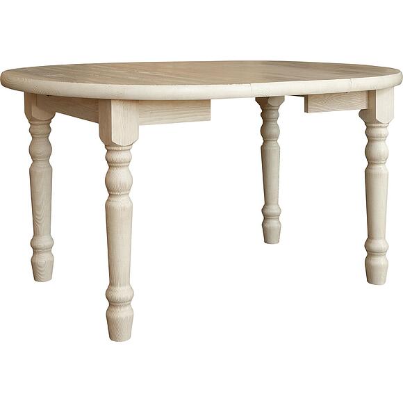 Стол обеденный «Лагус» БМ2.805.4.53(1777), Материал: массив сосны, Цвет: Брашированный крем