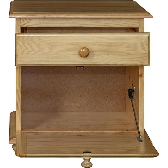 Тумба прикроватная «Лотос» БМ2.701.1.28(1093), Цвет: Сосна натуральная