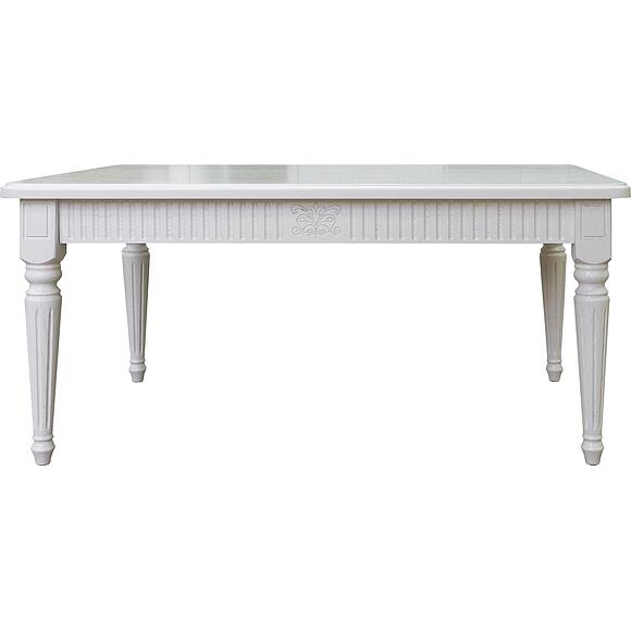 Стол журнальный «Юстина» БМ2.691.0.64(2339), Материал: массив дуба, Цвет: Молоко