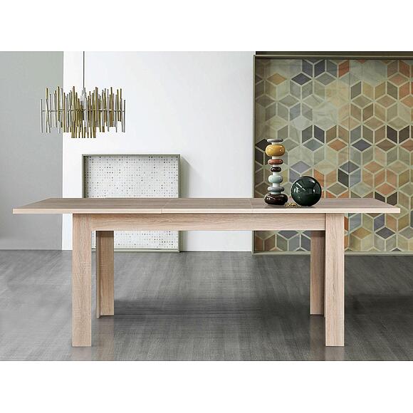 Стол раздвижной «Гресс» П6.501.0.22 (П501.22), Материал: ЛДСП, Цвет: Дуб Сонома светлый