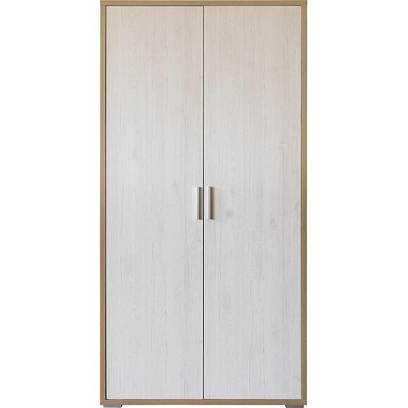 Шкаф комбинированный «Верес» П3.564.3.01(564.01), Материал: ЛДСП, Цвет: Дуб бордо лайт+Дуб каньон