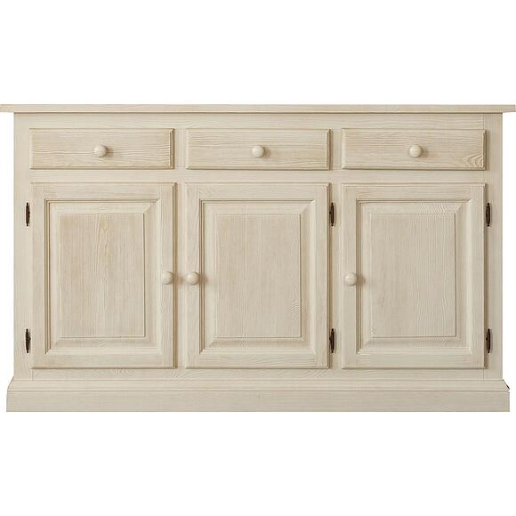 Тумба 3д «Лотос» БМ2.701.4.36(1075), Цвет: Брашированный крем