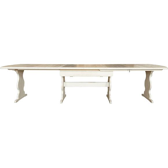 Стол обеденный «TAB MA» БМ2.804.4.42(1857), Материал: массив сосны, Цвет: Брашированный крем