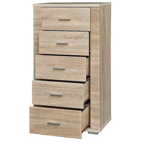 Комод «Гресс» П6.501.1.26 (П501.26), Цвет: Дуб Сонома светлый