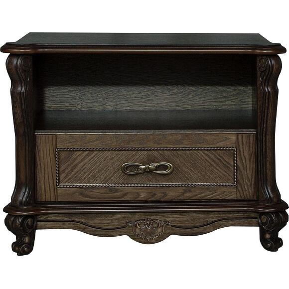 Тумба «Алези» П1.350.0.16 (П350.16), Материал: массив дуба, Цвет: Табак (4J4A0258.jpg) Тумба «Алези» П1.350.0.16 (П350.16), Материал: массив дуба, Цвет: Табак