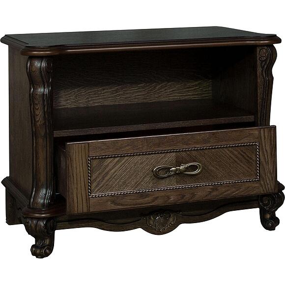 Тумба «Алези» П1.350.0.16 (П350.16), Материал: массив дуба, Цвет: Табак (4J4A0261.jpg) Тумба «Алези» П1.350.0.16 (П350.16), Материал: массив дуба, Цвет: Табак