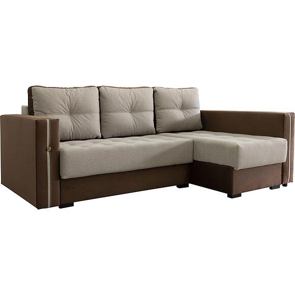 Угловой диван «Мелисса» (2мL/R6мR/L), Материал: ткань, Группа ткани: 18 группа