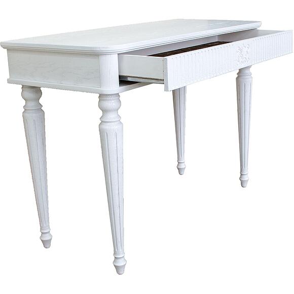 Стол туалетный «Юстина» BM2.691.1.45(2364), Материал: ДСП+шпон, Цвет: Молоко