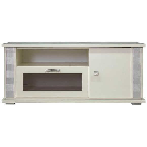 Тумба ТВ «Тунис» П6.343.0.18 (П343.18Ш), Цвет: Слоновая кость с серебром (8C3A9901.jpg) Тумба ТВ «Тунис» П6.343.0.18 (П343.18Ш), Цвет: Слоновая кость с серебром