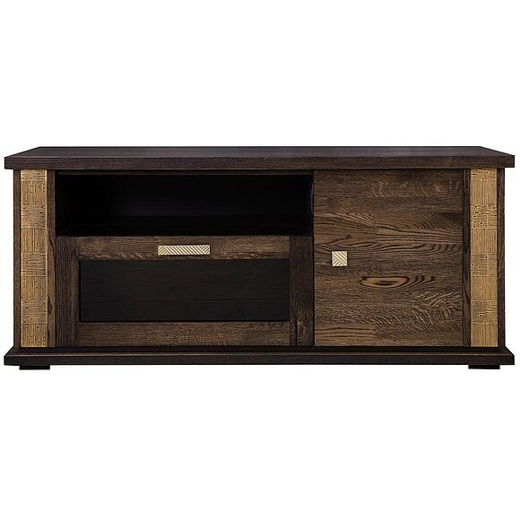 Тумба ТВ «Тунис» П6.343.0.18 (П343.18Ш), Цвет: Венге c золочением (8C3A9920.jpg) Тумба ТВ «Тунис» П6.343.0.18 (П343.18Ш), Цвет: Венге c золочением