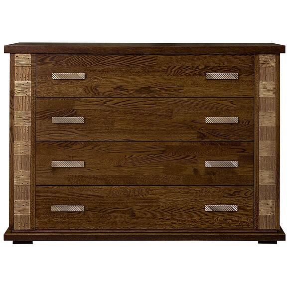 Комод «Тунис» П6.343.1.02 (П344.02), Цвет: Черешня с золочением