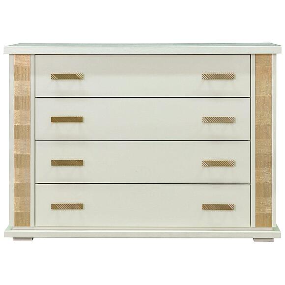 Комод «Тунис» П6.343.1.02 (П344.02), Цвет: Слоновая кость с золочением