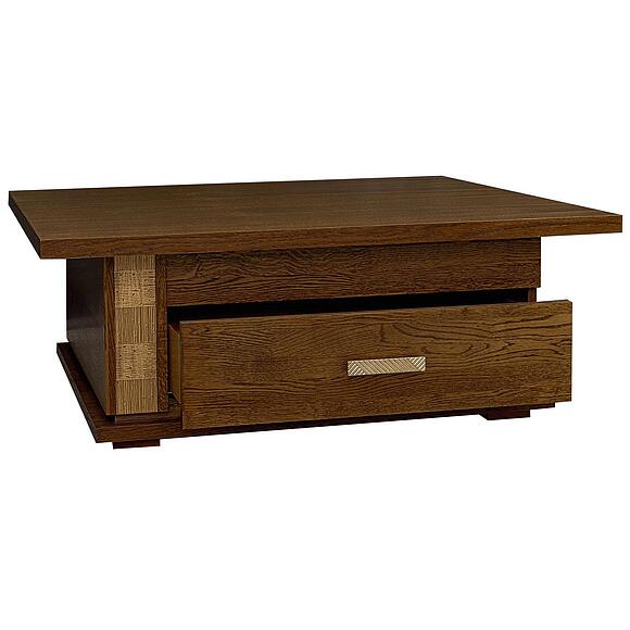 Стол журнальный «Тунис» П6.343.0.04 (П343.04-1Ш), Материал: ДСП+шпон, Цвет: Черешня с золочением (8C3A9929-1.jpg) Стол журнальный «Тунис» П6.343.0.04 (П343.04-1Ш), Материал: ДСП+шпон, Цвет: Черешня с золочением