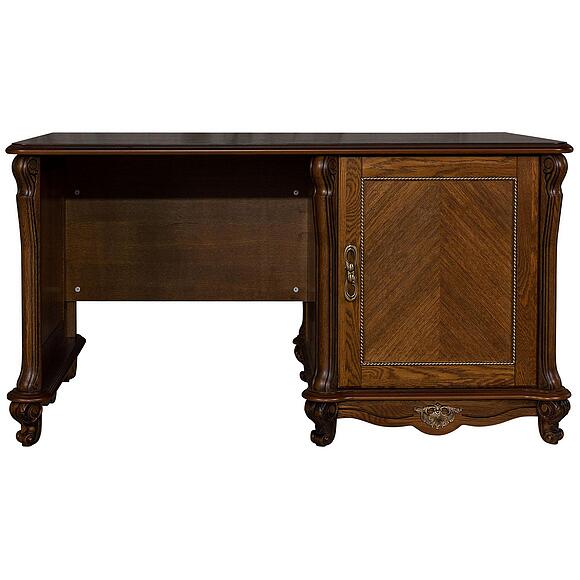 Стол письменный «Алези» П1.350.2.06 (П395.06), Материал: массив дуба, Цвет: Античная бронза (Stol_Alezi_P395-06_antichnaya-bronza-jpg.jpg) Стол письменный «Алези» П1.350.2.06 (П395.06), Материал: массив дуба, Цвет: Античная бронза