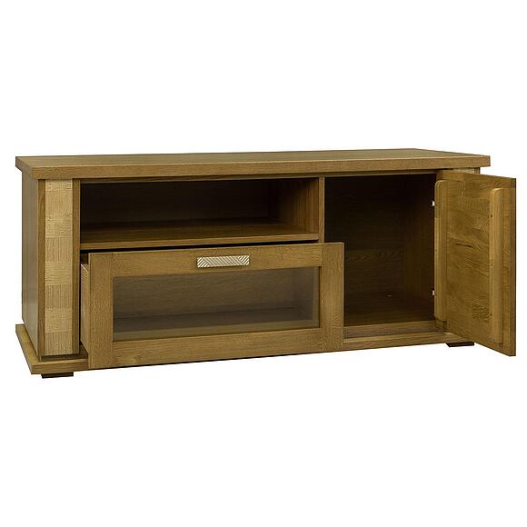 Тумба ТВ «Тунис» П6.343.0.18 (П343.18Ш), Цвет: Медовый с золочением (TumbaTV_Tunis_P343-18SH_medovy_zoloto_.jpg) Тумба ТВ «Тунис» П6.343.0.18 (П343.18Ш), Цвет: Медовый с золочением