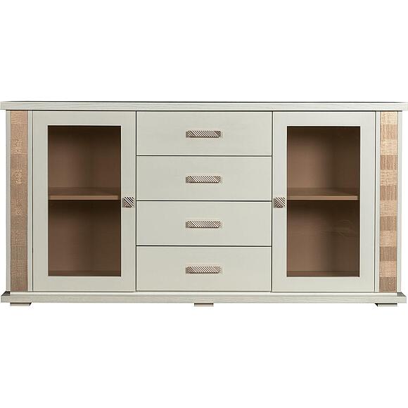 Тумба комбинированная «Тунис» П6.343.0.03 (П343.03Ш), Цвет: Слоновая кость с золочением (Tumba_Tunis_P343-03SH_slonkost_zoloto_.jpg) Тумба комбинированная «Тунис» П6.343.0.03 (П343.03Ш), Цвет: Слоновая кость с золочением