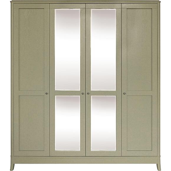 Шкаф для одежды 4д «Тиффани» БМ2.681.1.27-01(2554-01), Материал: массив дуба, Цвет: Олива