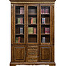 Шкаф комбинированный «Милана 3Д» П4.265.2.13(396.13), Материал: массив дуба, Цвет: Черешня с золочением