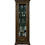 Шкаф с витриной «Верди» П1.487.0.11-01 (П487.11з-01), Материал: массив дуба, Цвет: Табак