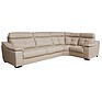 Угловой диван «Барселона 2» (3mL/R901R/L), Материал: натуральная кожа, Группа ткани: 120 группа