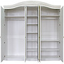 Шкаф для одежды 5д «Элиза» БМ2.841.1.01-01(2671-01), Материал: ЛДСП, Цвет: Белая ваниль