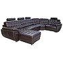 Угловой диван «Редфорд» (1L/R9030m8mR/L), Материал: натуральная кожа, Группа ткани: 120 группа