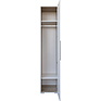 Шкаф «Юнона» P3.582.1.11, Материал: ЛДСП, Цвет: Белый+Дуб версаль