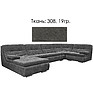 Угловой диван «Малибу» (03+8м+30м+90+10+03) - спецпредложение, Материал: ткань, Группа ткани: 19 группа