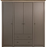 Шкаф для одежды «Сорбонна» П7.055.1.16, Материал: ЛДСП, Цвет: Кобальт Серый