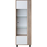Шкаф-витрина «Ардо» П3.598.0.01, Материал: ЛДСП, Цвет: Белый - Дуб мадура