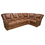 Угловой диван «Изабель 2» (3mL/R901R/L), Материал: натуральная кожа, Группа ткани: 120 группа