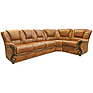 Угловой диван «Изабель 2» (3mL/R901R/L), Материал: натуральная кожа, Группа ткани: 120 группа
