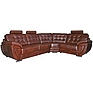 Угловой диван «Редфорд» (3mL/R901R/L), Материал: натуральная кожа, Группа ткани: 120 группа
