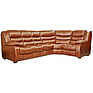 Угловой диван «Манчестер 1» (3mL/R901R/L), Материал: натуральная кожа, Группа ткани: 140 группа