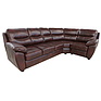 Угловой диван «Плаза» (3mL/R901R/L), Материал: натуральная кожа, Группа ткани: 120 группа