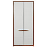 Шкаф для одежды «Монако» П6.528.3.01 (П542.01), Материал: МДФ+ПВХ, Цвет: Дуб Саттер+Белый глянец