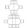Стол «Верди 3РД» П106.08-01, Материал: массив дуба, Цвет: Черешня