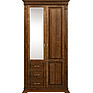 Шкаф комбинированный для прихожей «Верди» П3.487.3.12 (П433.12Z), Материал: массив дуба, Цвет: Черешня